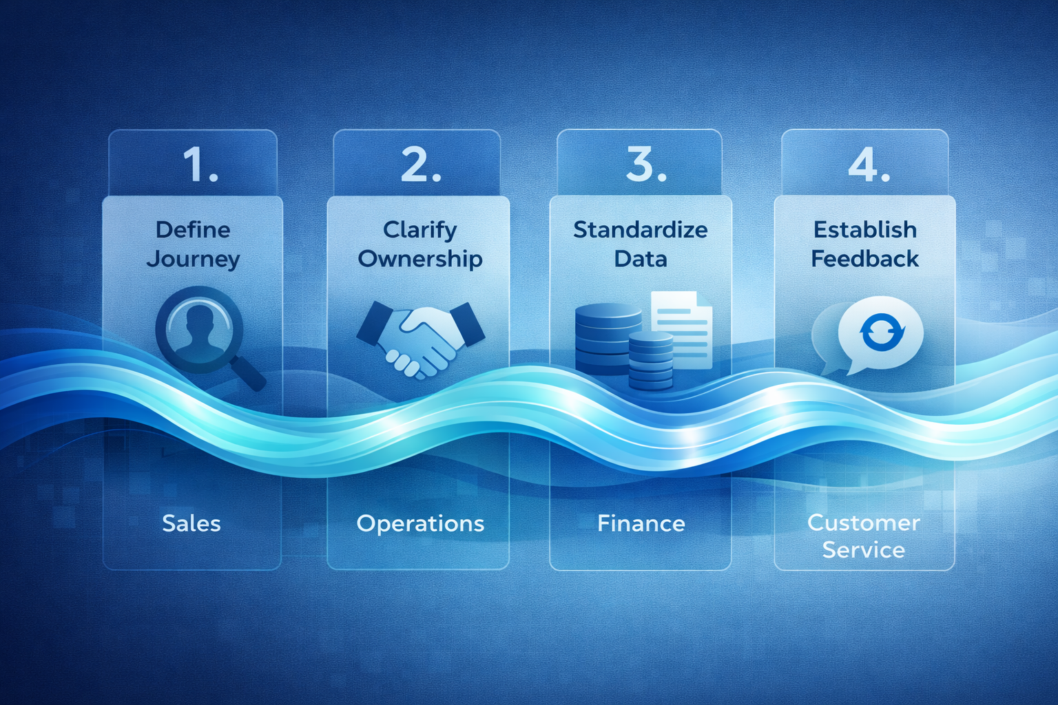 ORIS Solutions - Mô hình hành trình khách hàng bốn bước